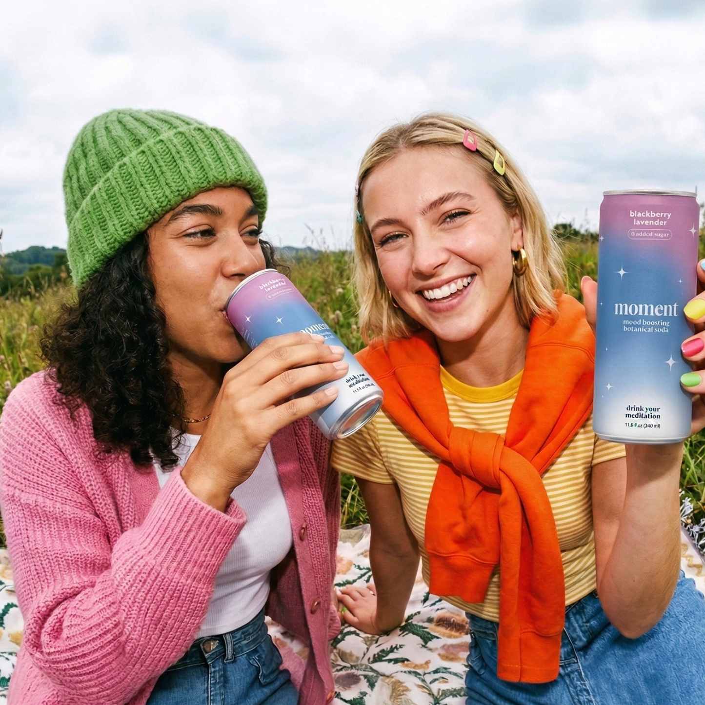 Blackberry lavender (botanical soda | 12 pack)